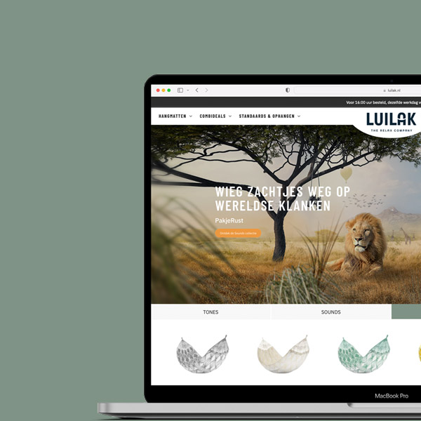 Webdesign Luilak.nl