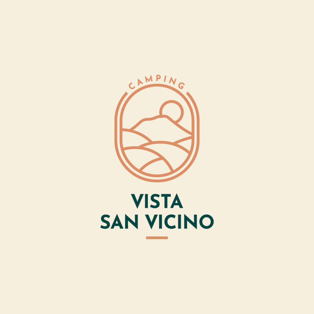 Branding Camping Vista San Vicino